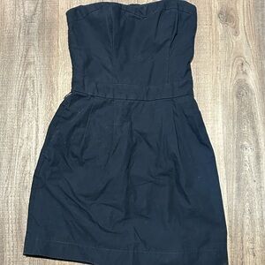 Abercrombie & Fitch Black Strapless Dress